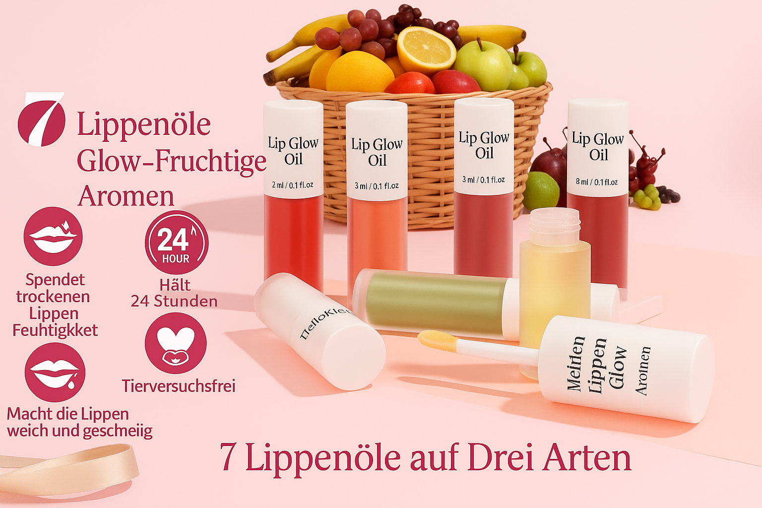 Lippenöl-Glanz