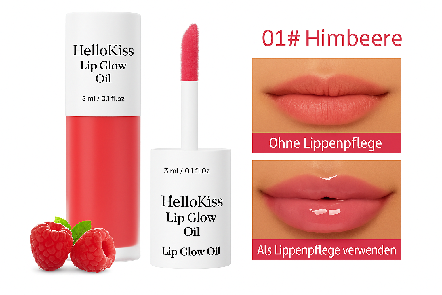 Lippenöl-Glanz