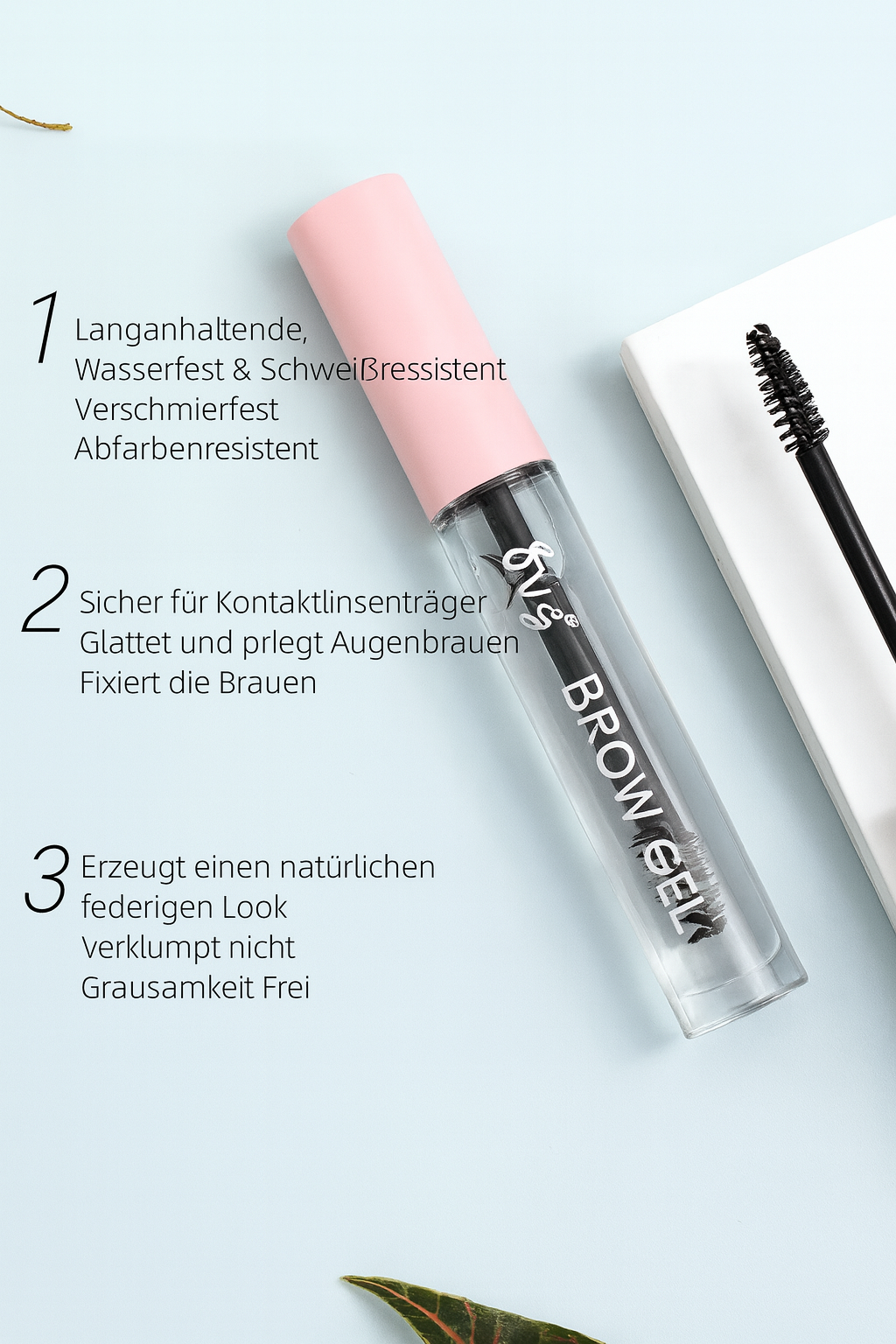 Brow Gel Transparent Glow Curl