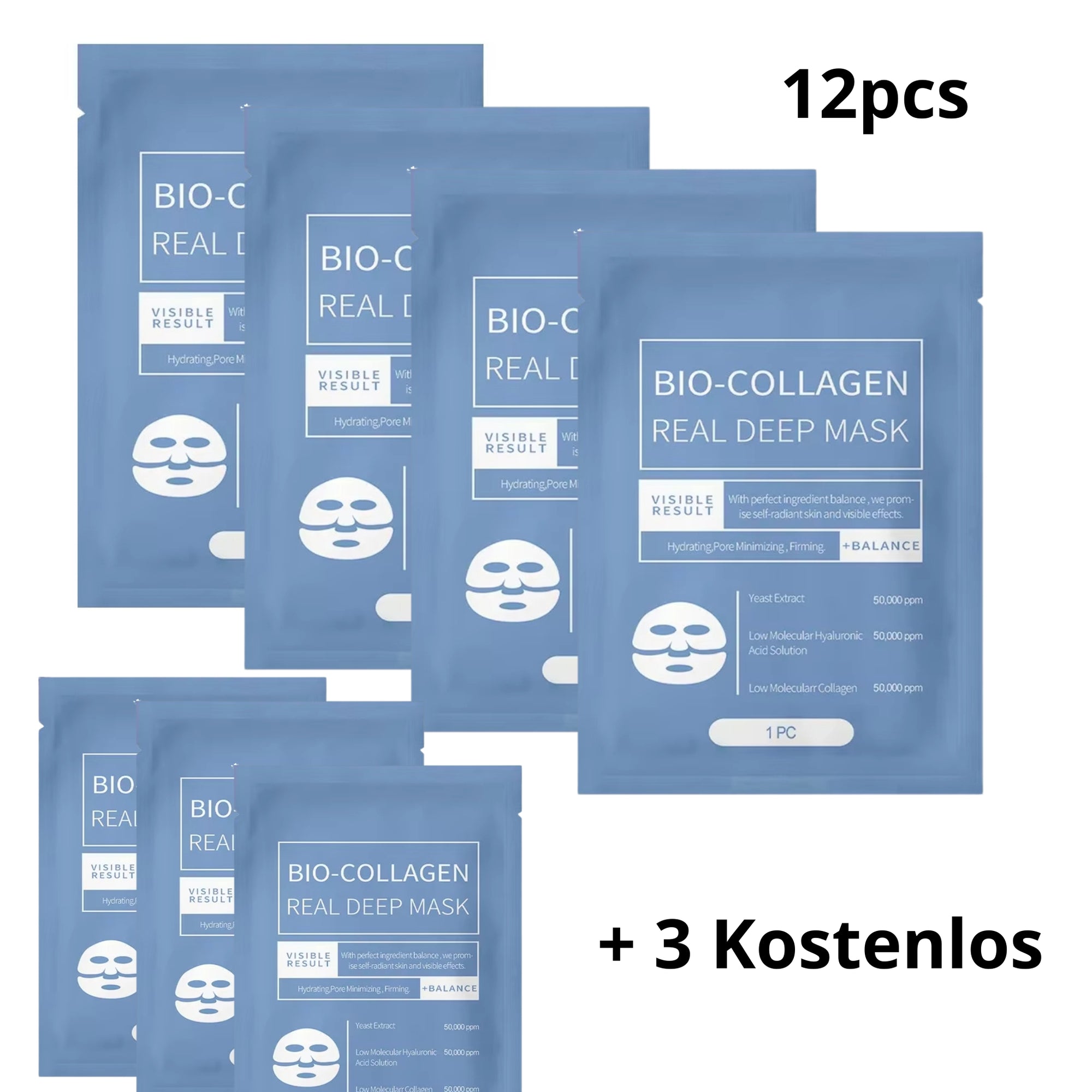 Bio-Kollagen Gesichtsmaske Zauber