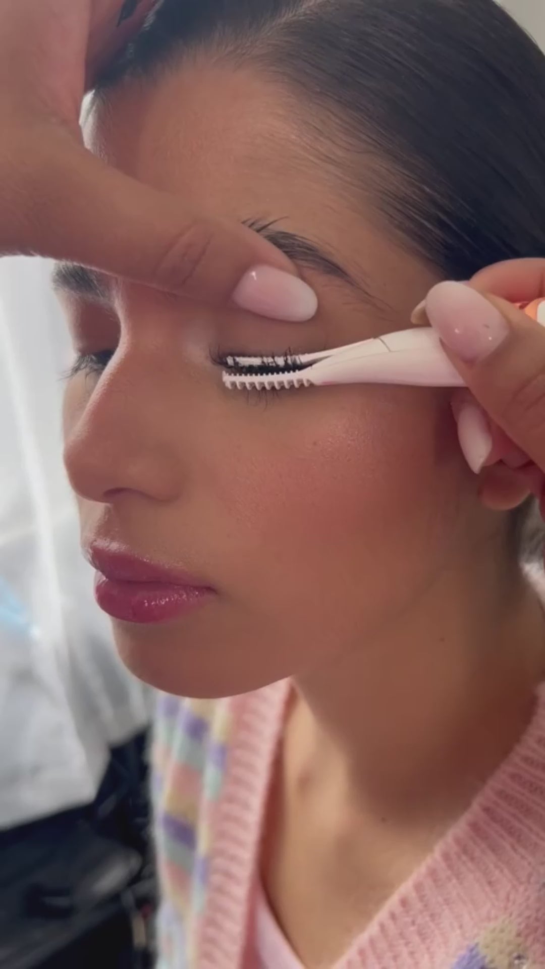 Elektrischer Wimpernzauber Curler